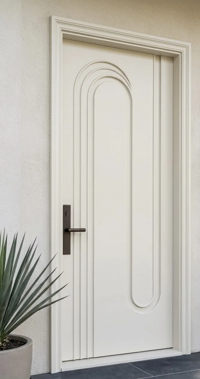 Arya Timber PU painted door design 8