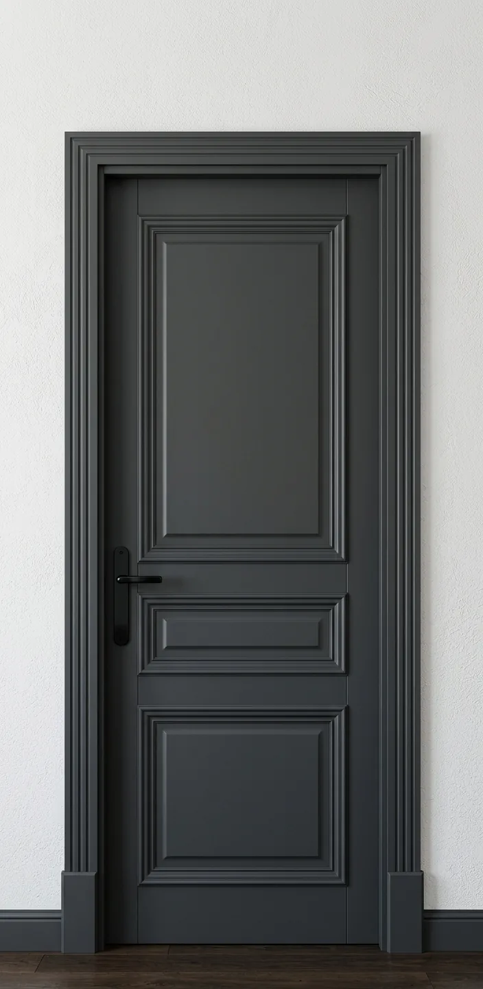 Arya Timber PU painted door design 9